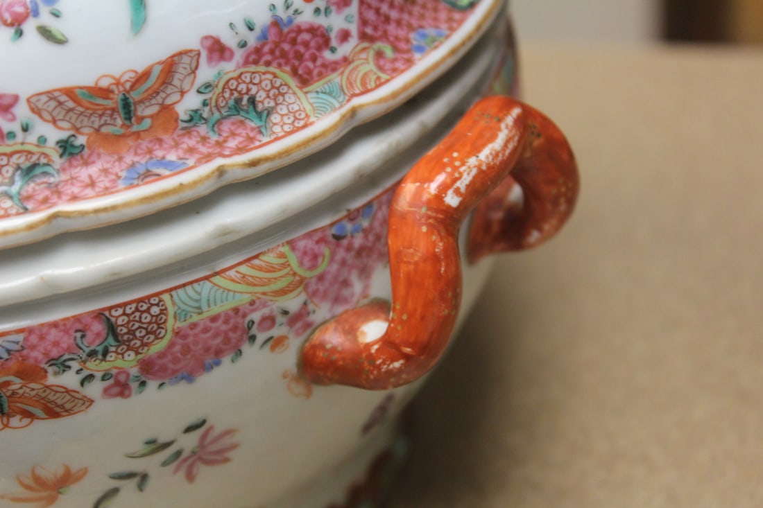 Antique Chinese Export Taureen - 2