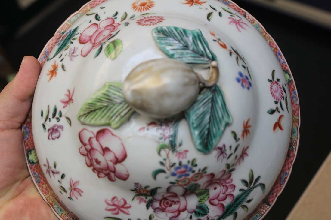 Antique Chinese Export Taureen - 5