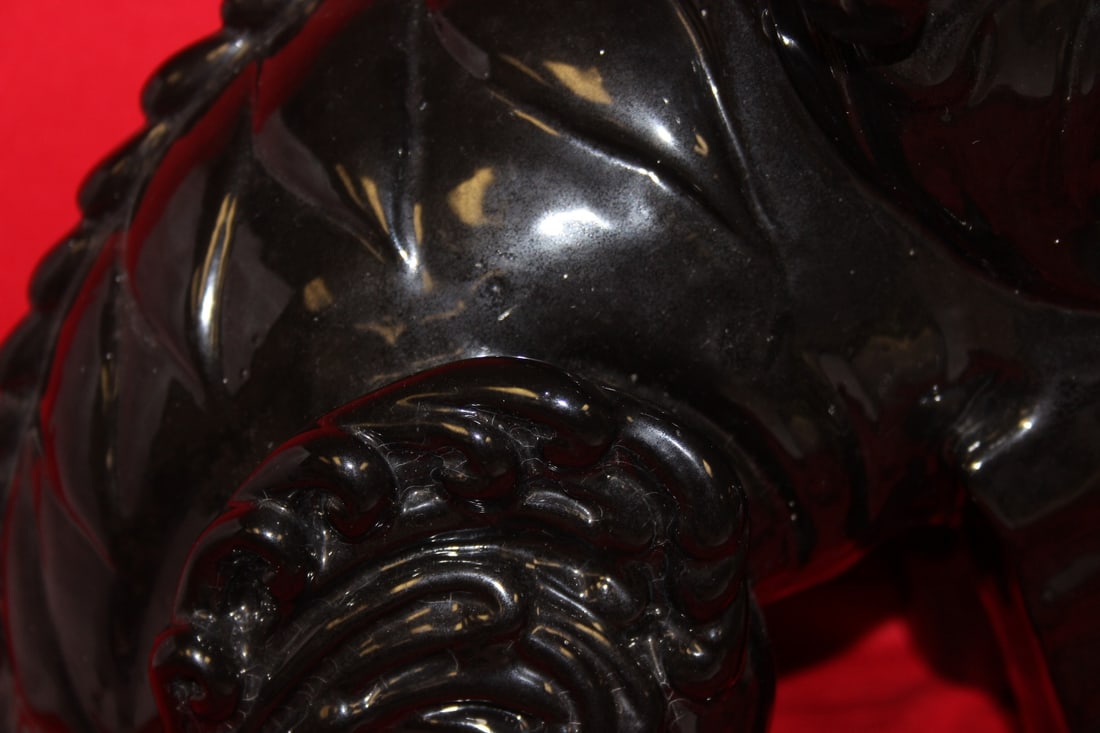 A Decorative Ceramic Foo Lion - 3