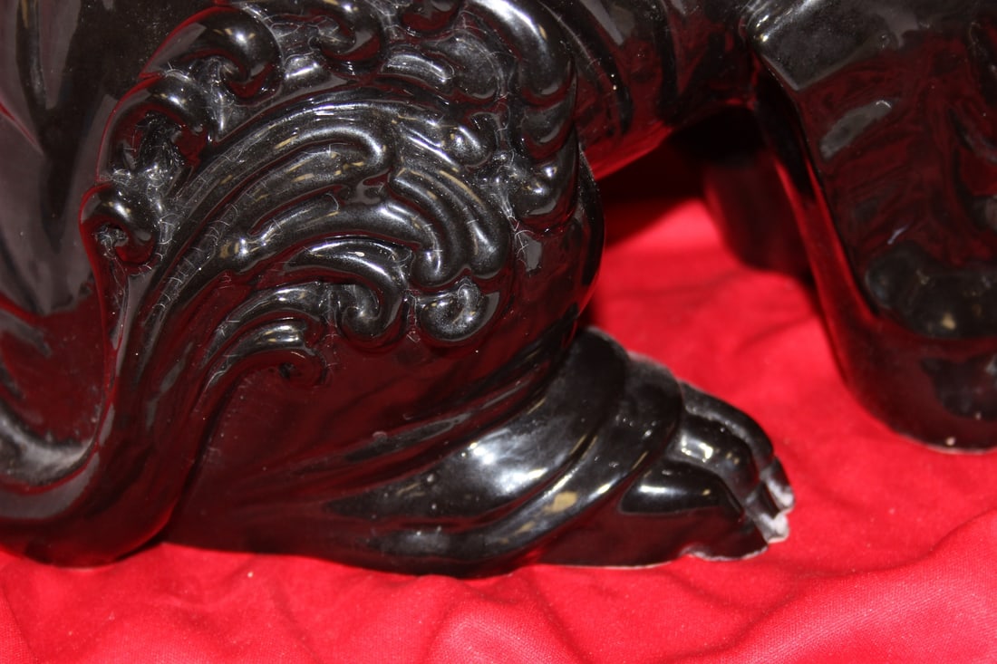 A Decorative Ceramic Foo Lion - 4