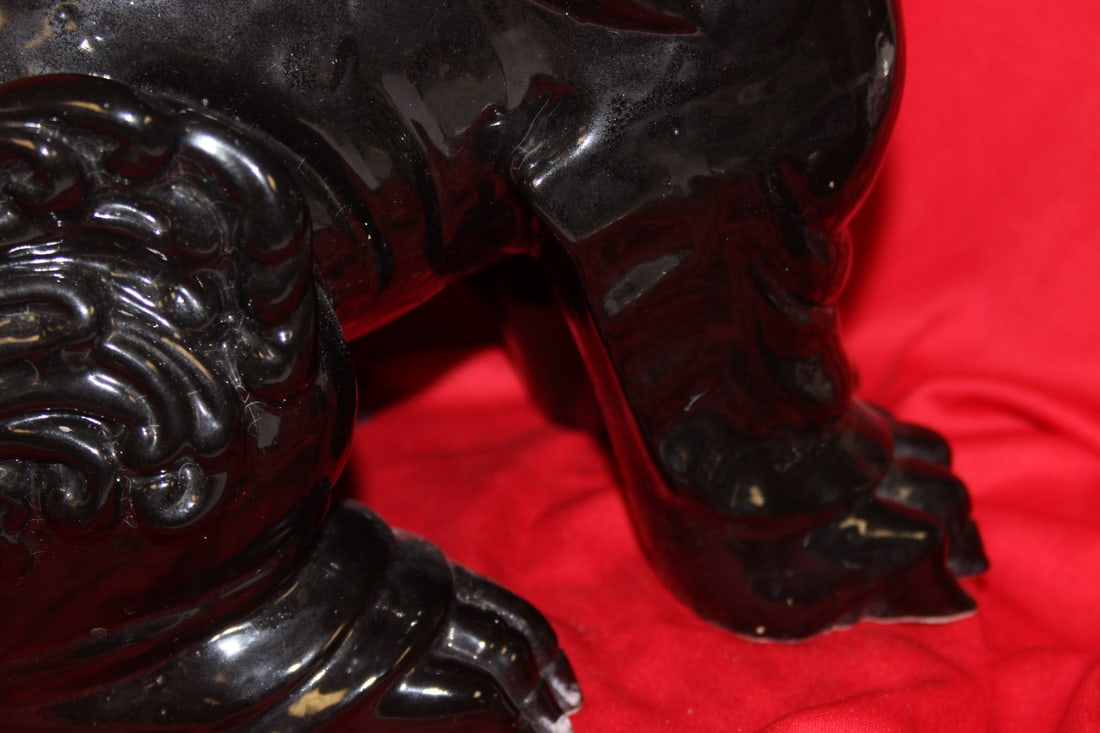 A Decorative Ceramic Foo Lion - 5