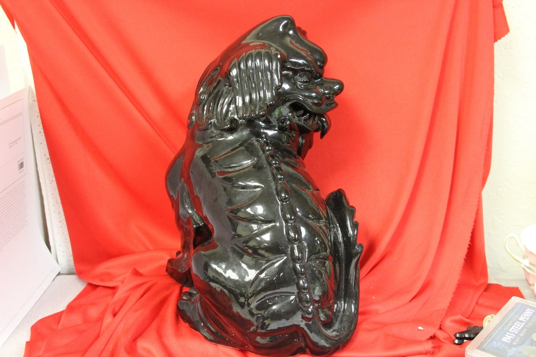 A Decorative Ceramic Foo Lion - 9