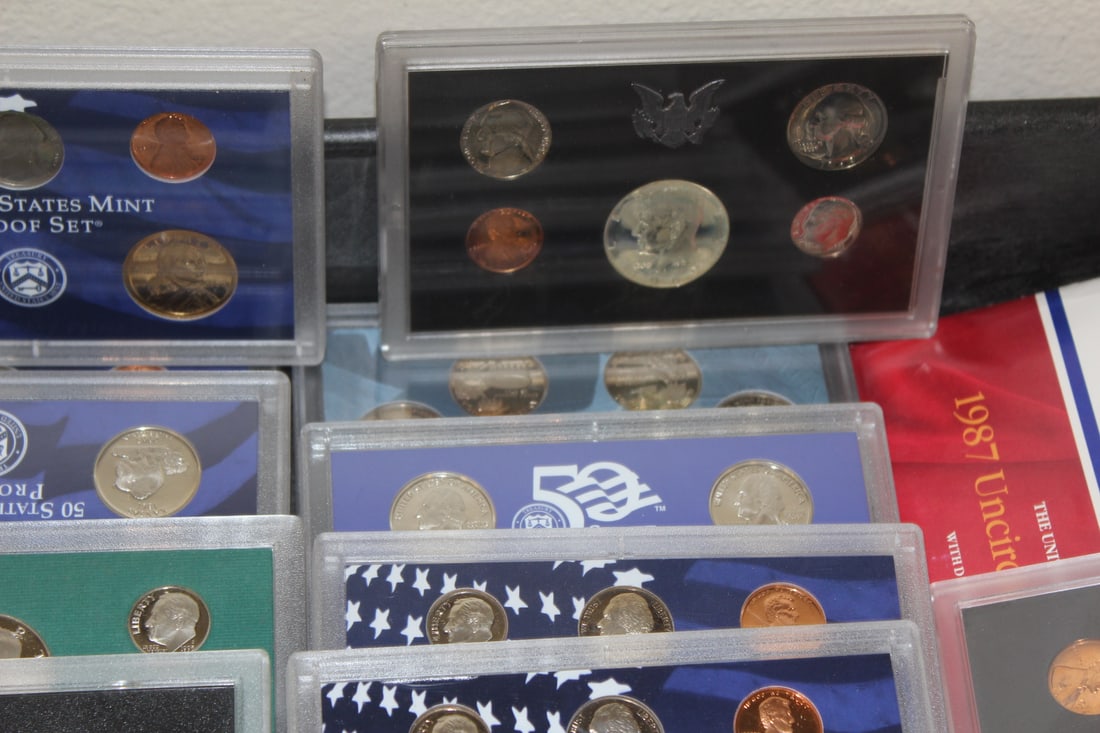 Over 60 Proof Coin Sets - 2