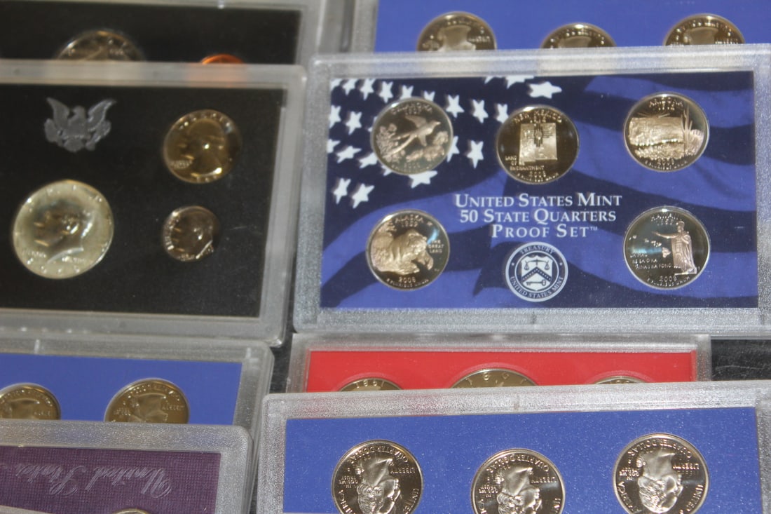 Over 60 Proof Coin Sets - 7