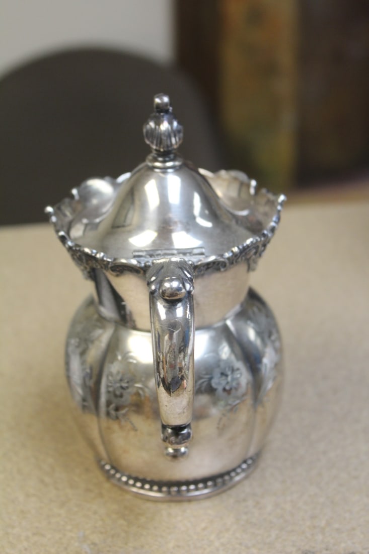 Cox Silverplate Creamer - 2