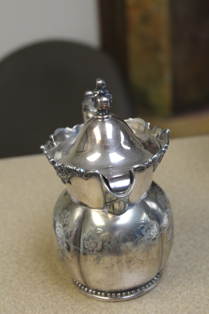 Cox Silverplate Creamer - 4