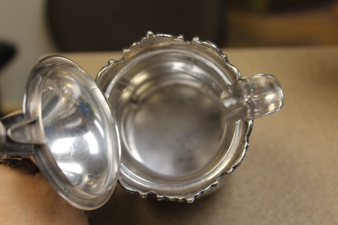 Cox Silverplate Creamer - 6