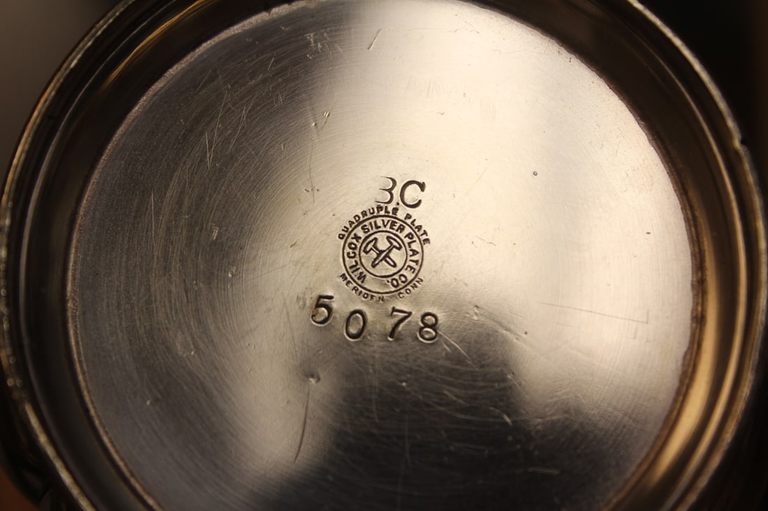 Cox Silverplate Creamer - 8