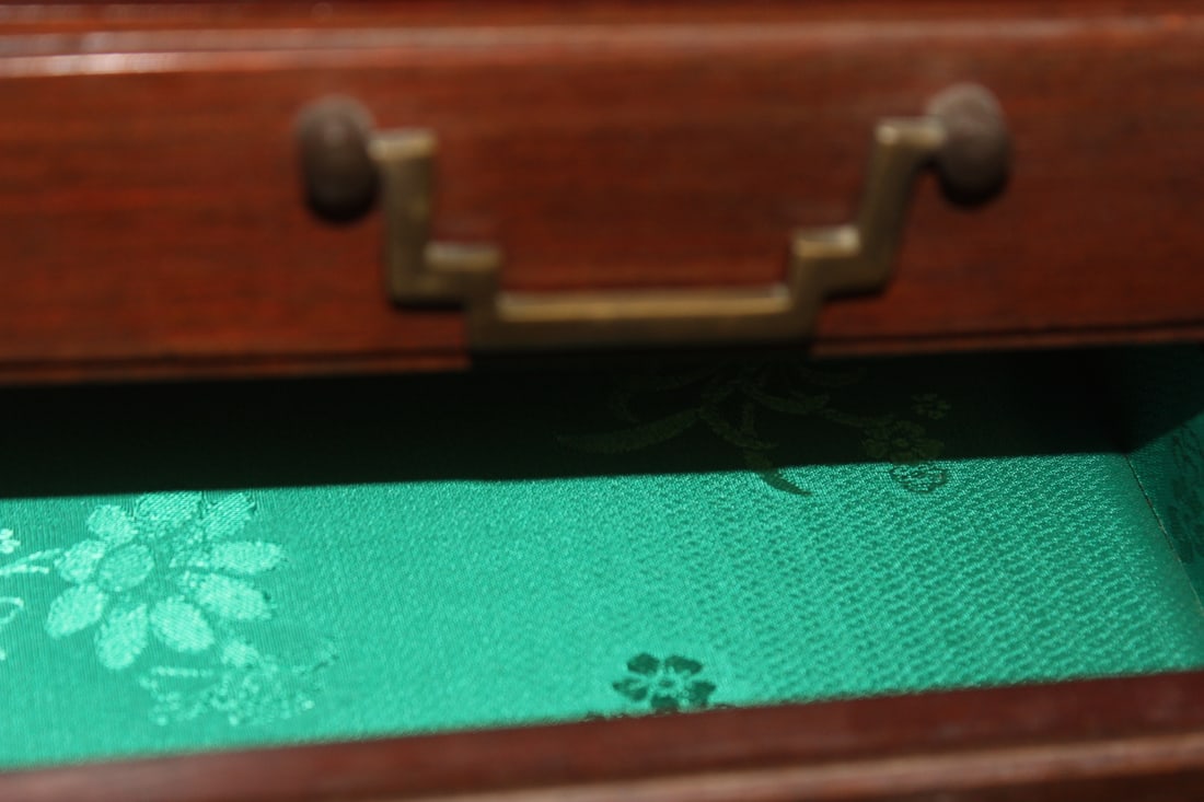 Chinese Rosewood Jewelry Box - 4