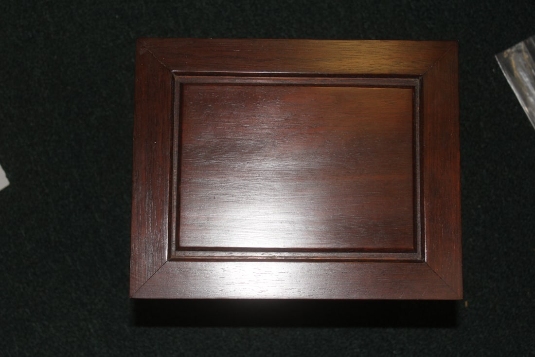 Chinese Rosewood Jewelry Box - 7