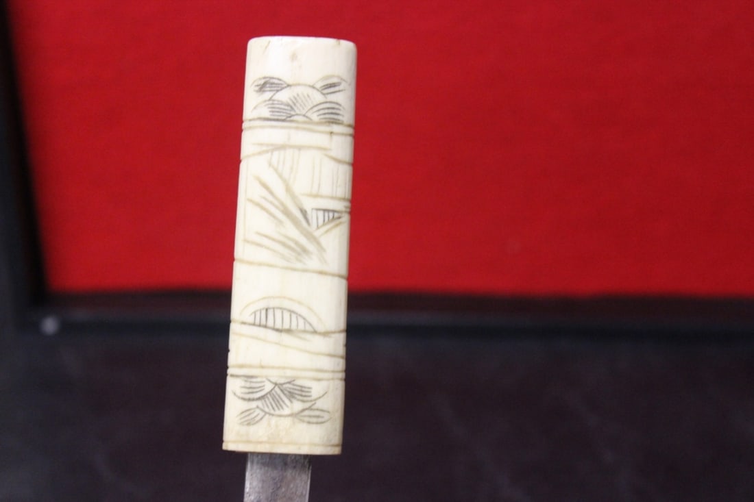 A Bone Handle Knife - 6