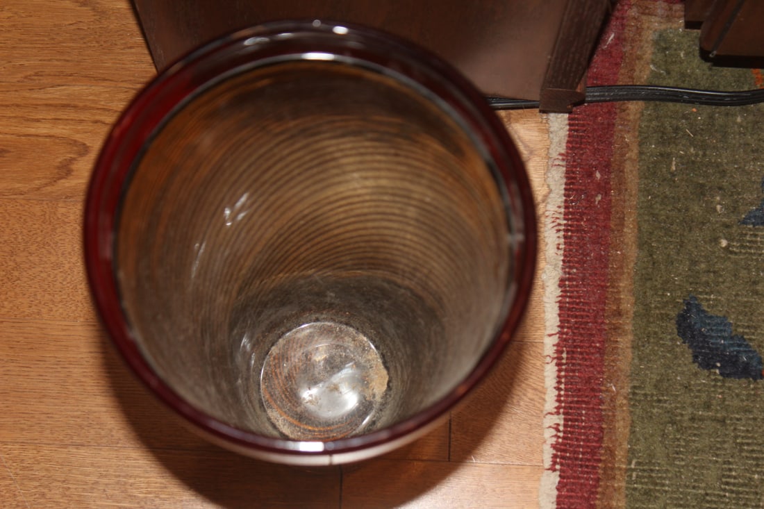 Art Glass Floor Vase - 2