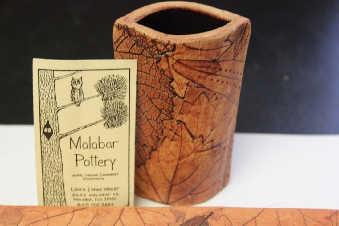 A Signed Meyer Malabar Pottery - 2
