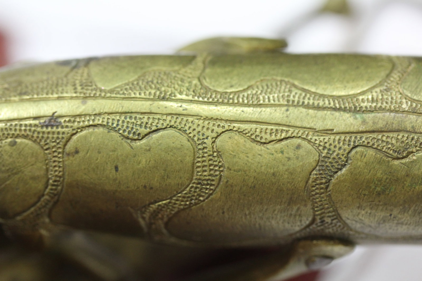 A Bronze or Brass Fighting Dogs - 10