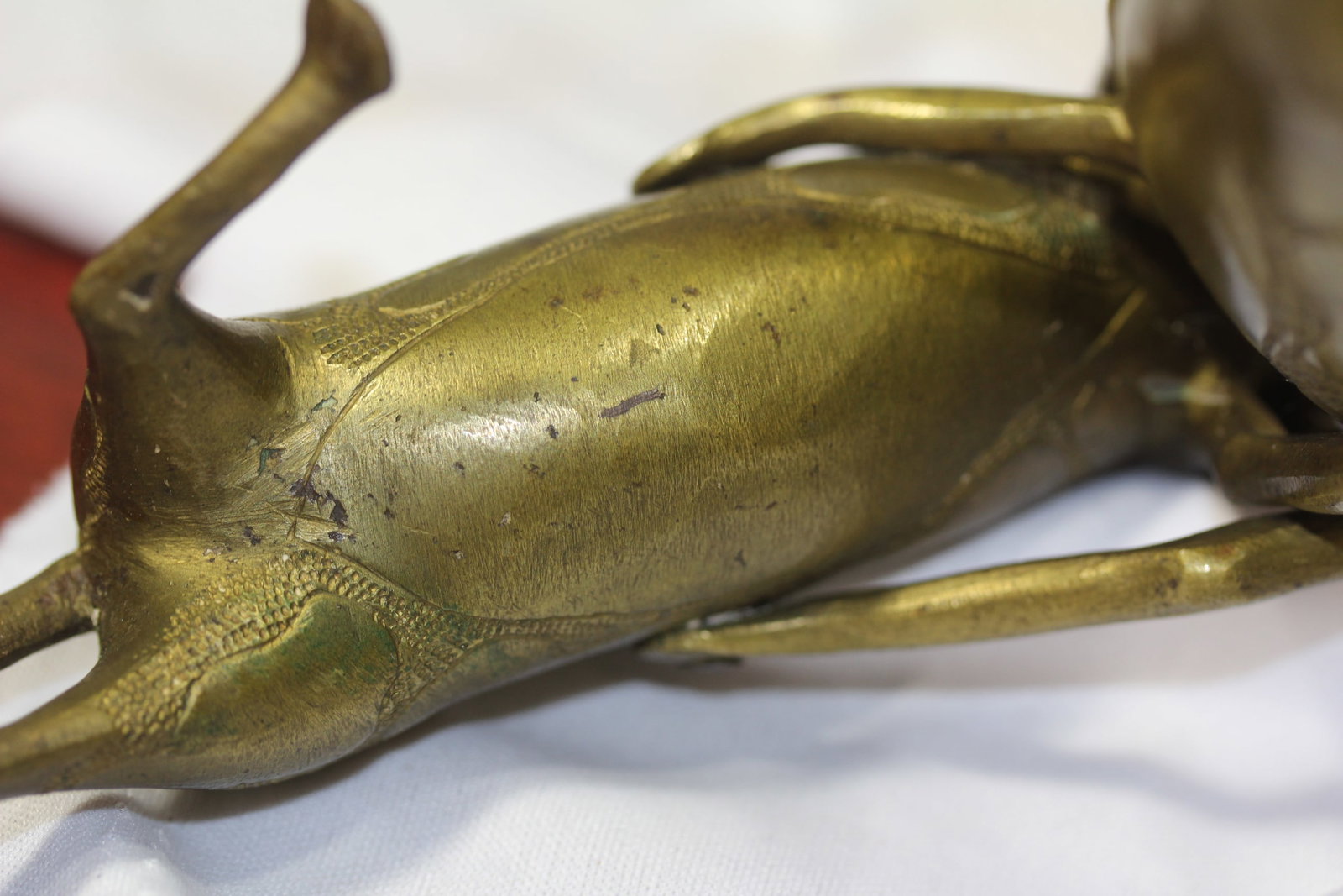 A Bronze or Brass Fighting Dogs - 8