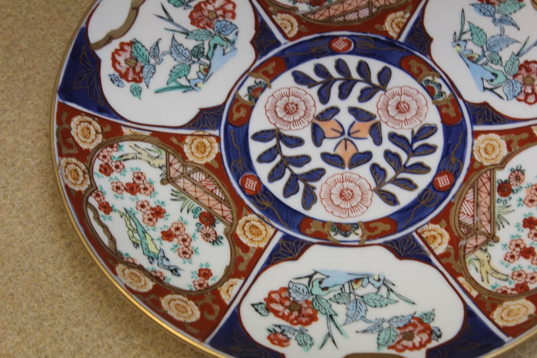 Gold Imari Charger/Wall Hanger - 3