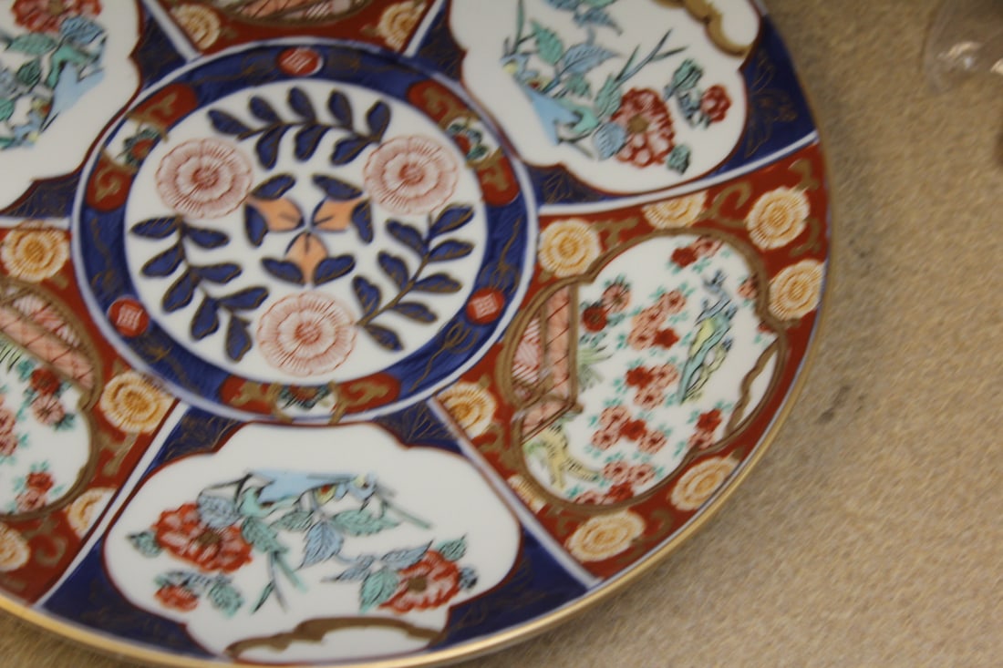 Gold Imari Charger/Wall Hanger - 4