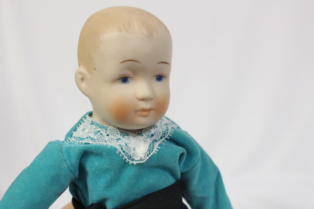 A Porcelain Jointed Doll - 3