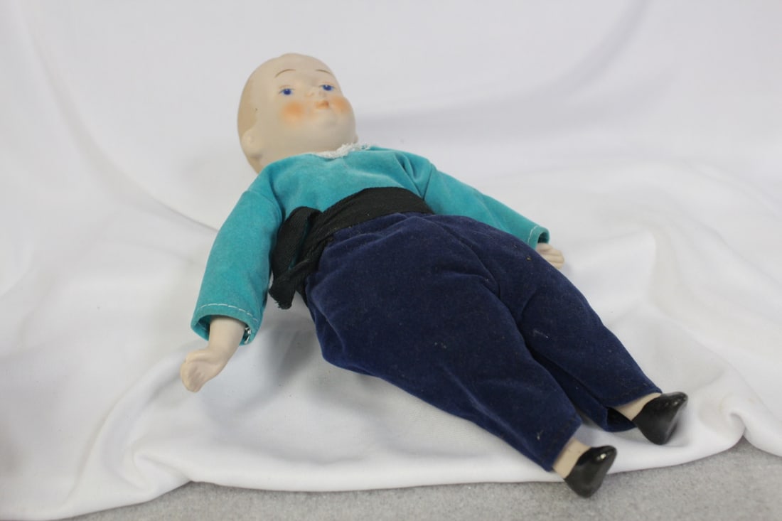 A Porcelain Jointed Doll - 4
