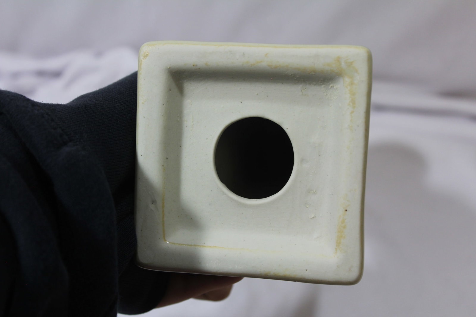 A Single Ceramic Candlestick - 4