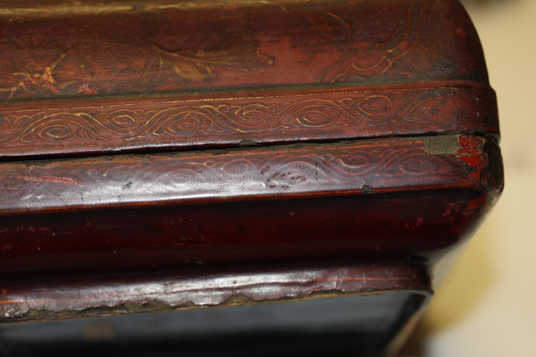 An Antique Chinese Lacquer Box - 16