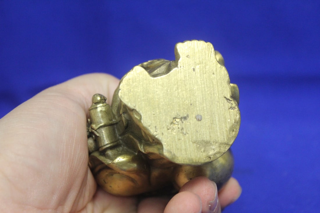 Metal Laughing Buddha - 5