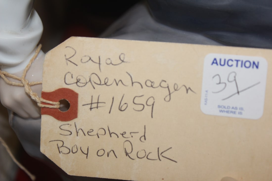 Large Royal Copenhagen Figure of a Boy - 2