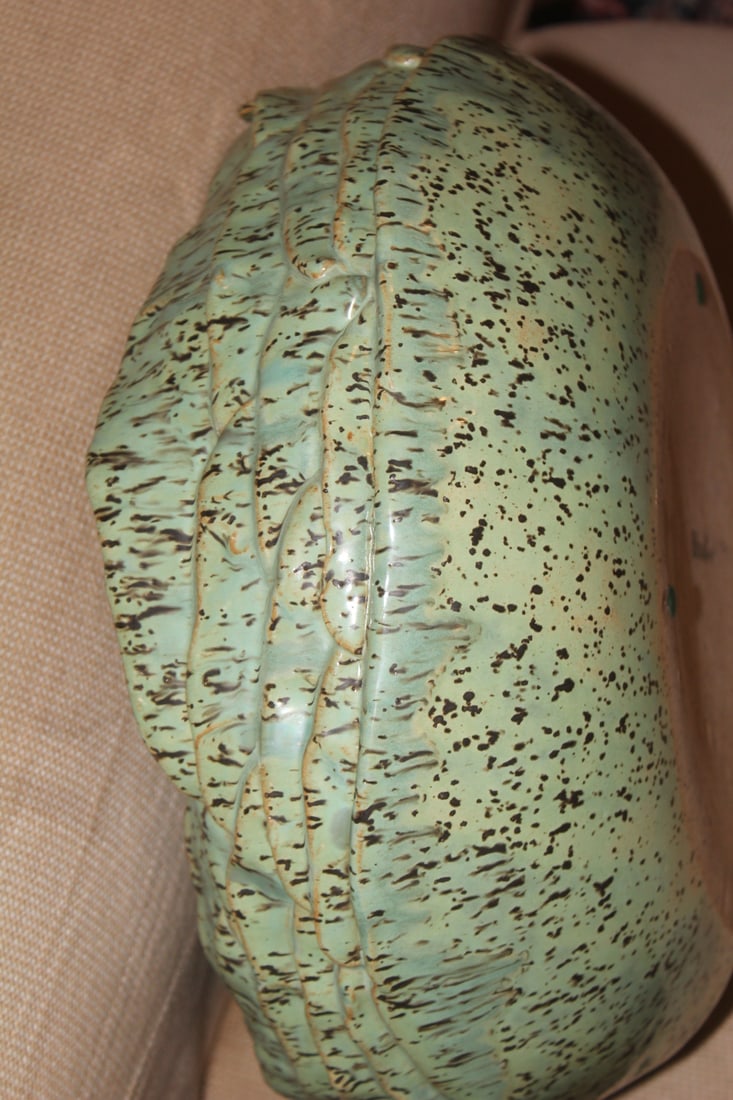Large Cabbage Pottery Basin - 4