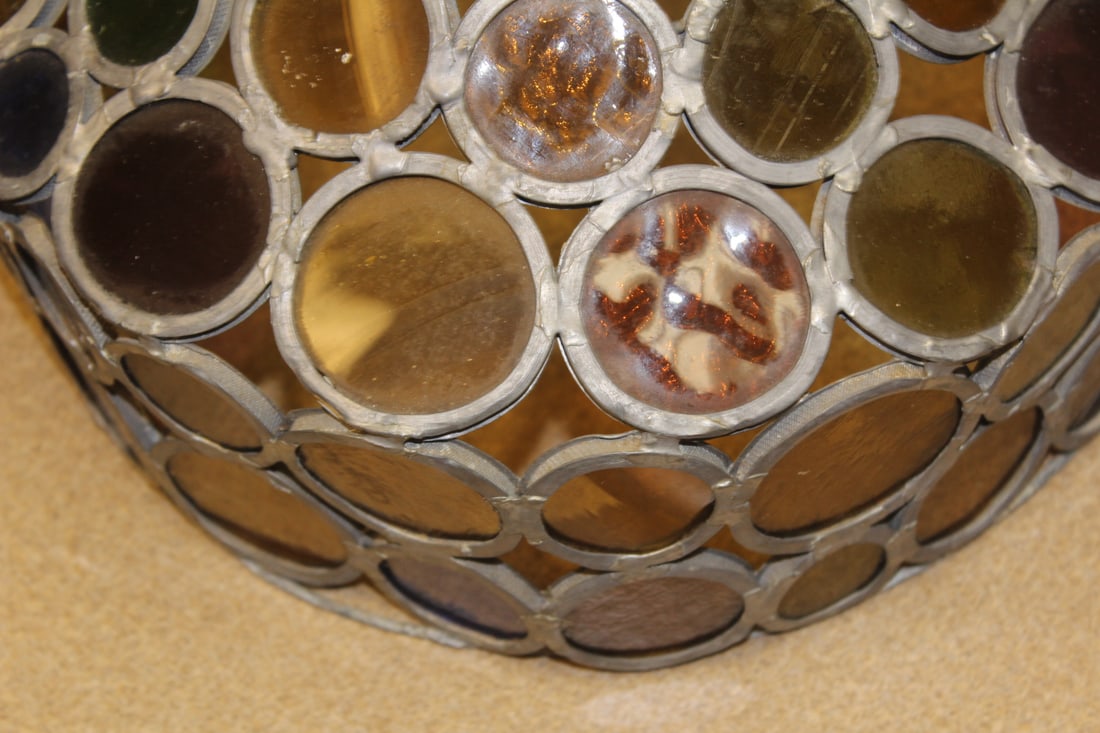 Retro Era Artglass Lamp Shade - 2