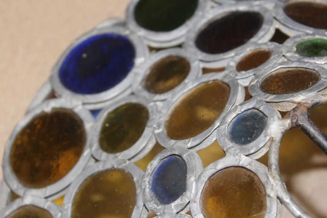 Retro Era Artglass Lamp Shade - 6