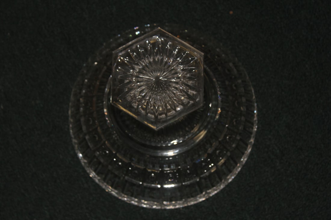 Beautiful Cut Glass Center Bowl - 6