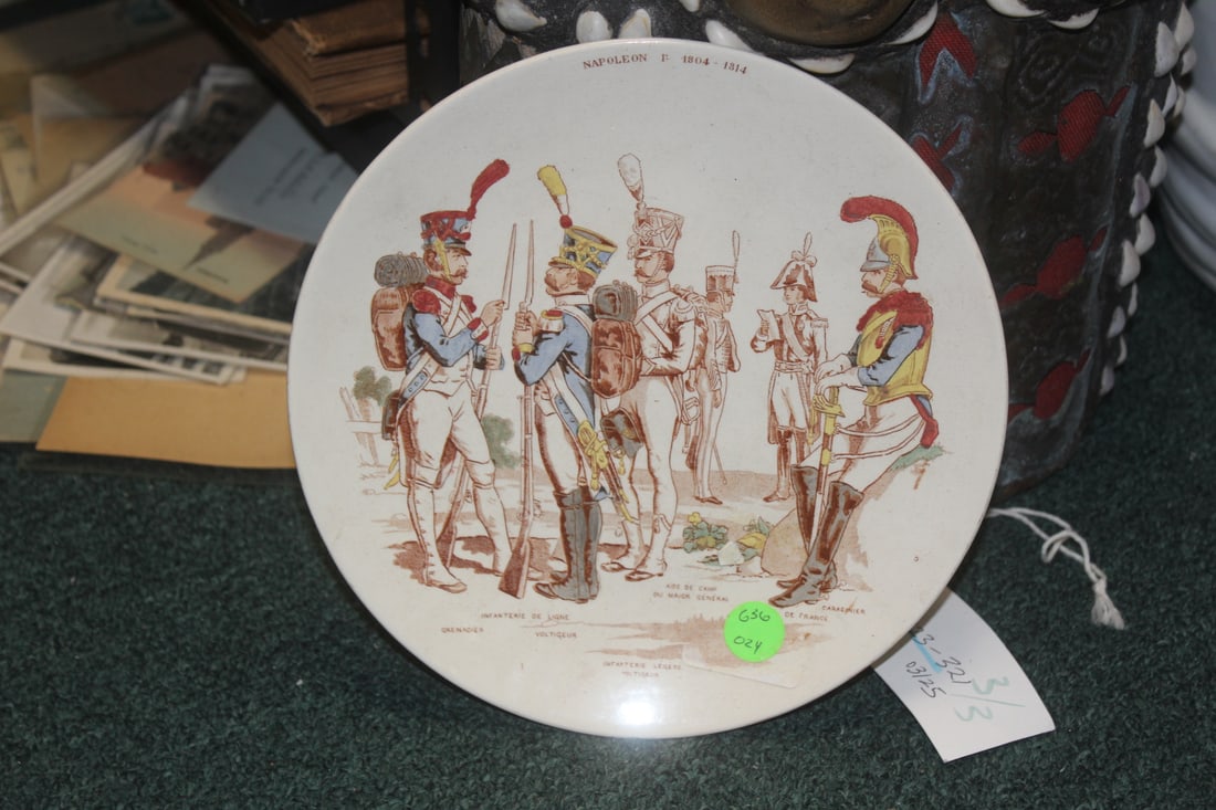 Antique Napoleon Plate (1 of 5)