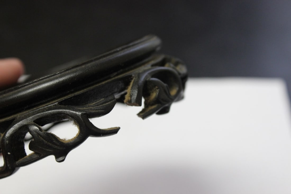 A Vintage Chinese Very Nicely Carved Stand - 9