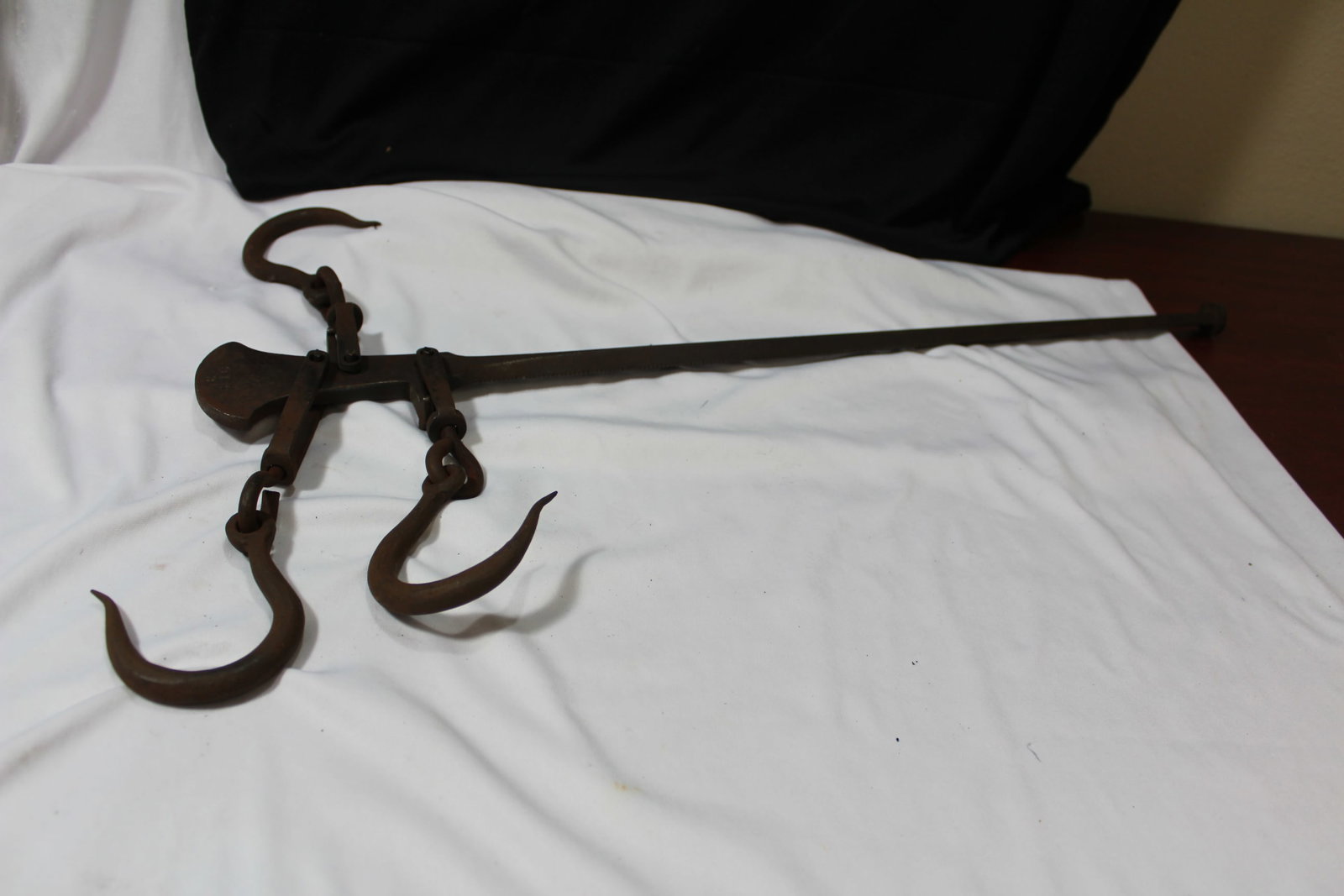 An Old Cast Iron Scale?: 24 1/4" long