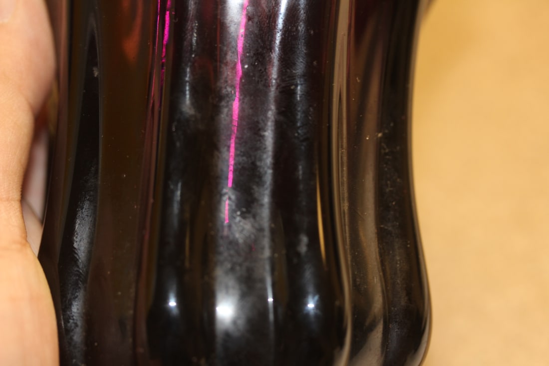 Amethyst Glass Candle holder - 5