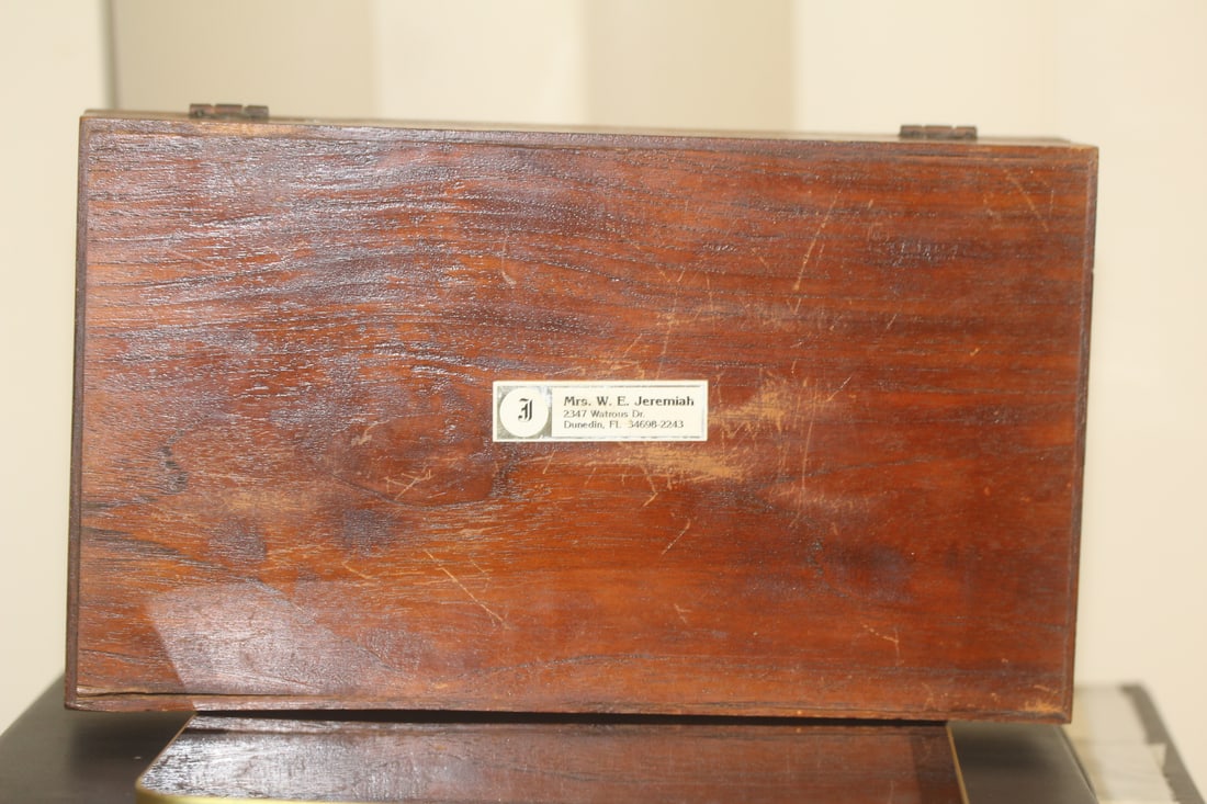 Oriental Wooden Box - 5