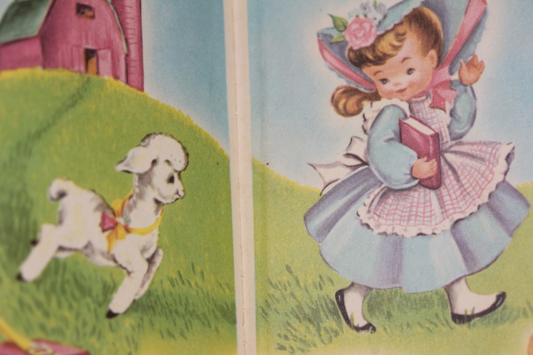 1950's Hardcover Children's Book - 4