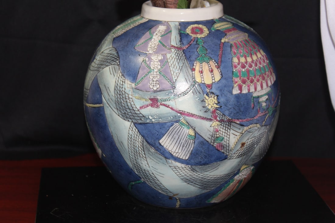 A Chinese Plant Pot - 4