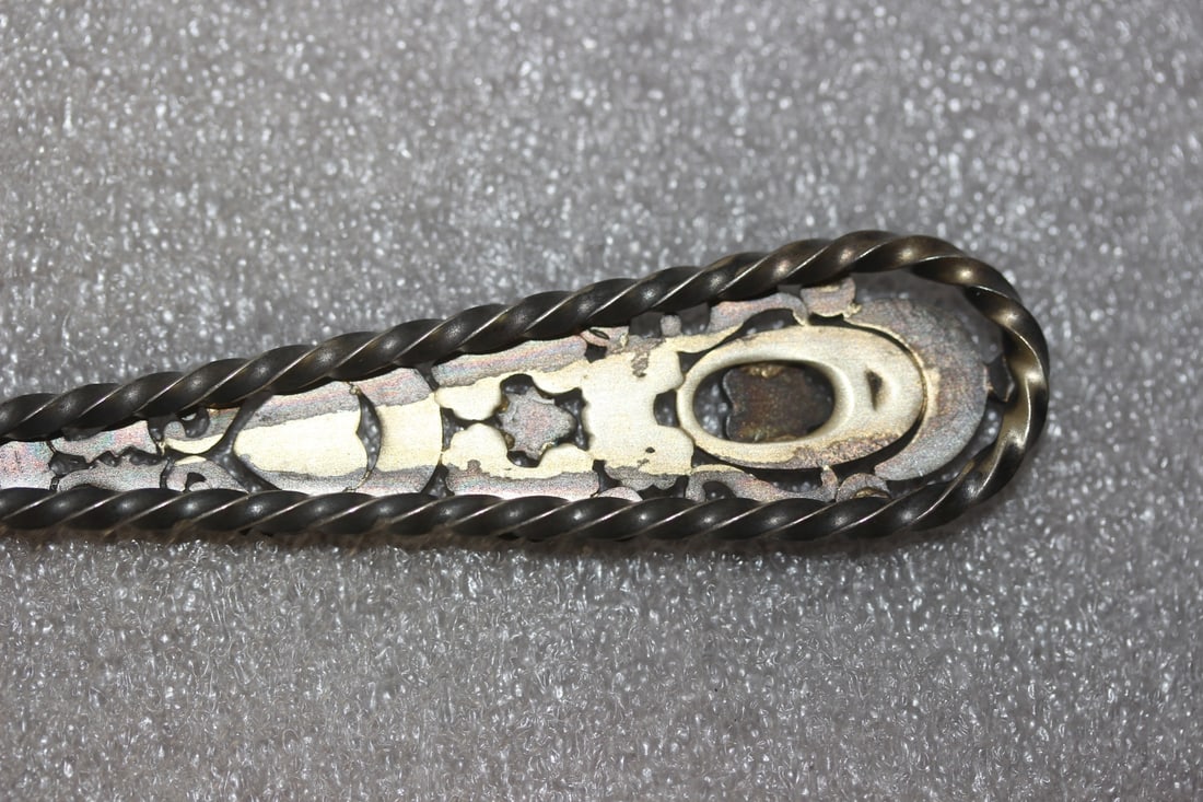 Russian Filigree and Enamel Mother of Pearl Spoon - 5