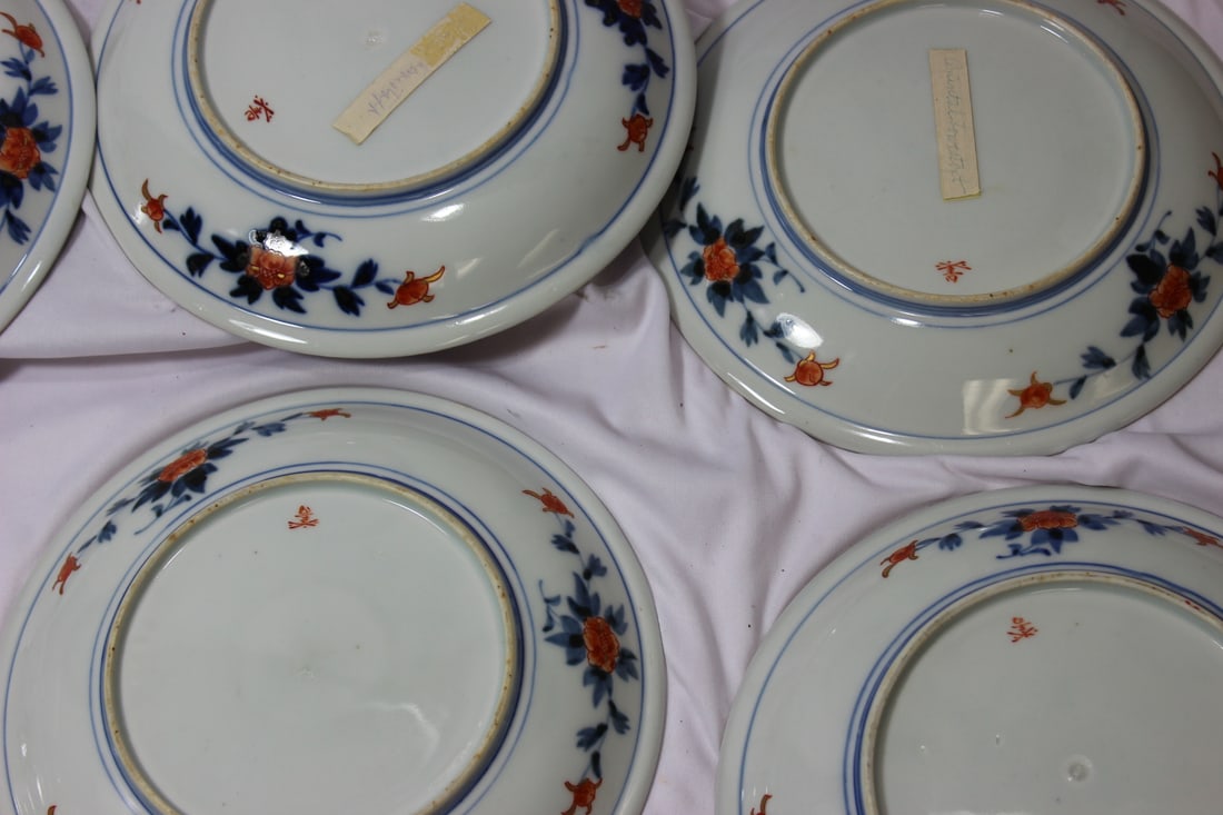 Set of 6 imari Plates - 6
