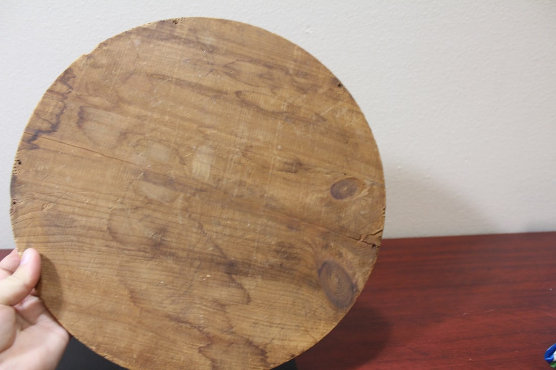 A Wooden Bucket with Handle - 6