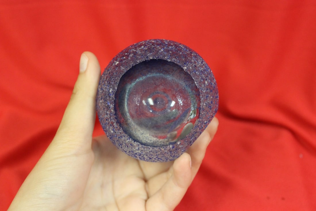 An Art Glass Perfume Bottle - 3