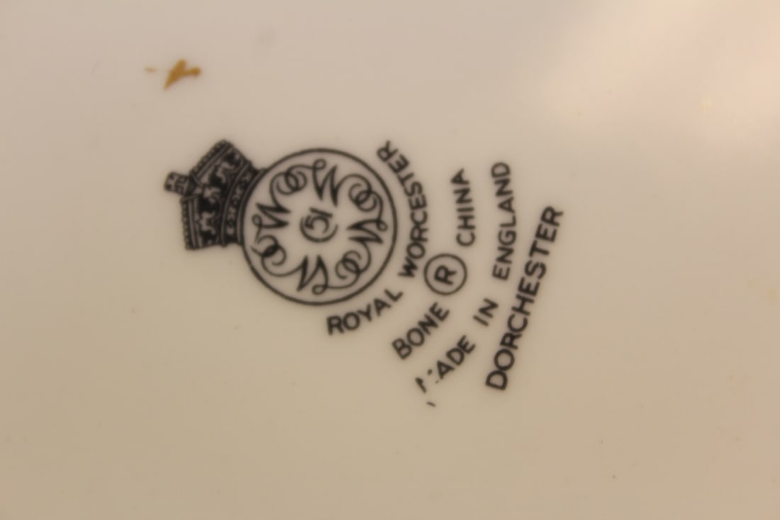 Royal Worcester Dinner Plates - 3
