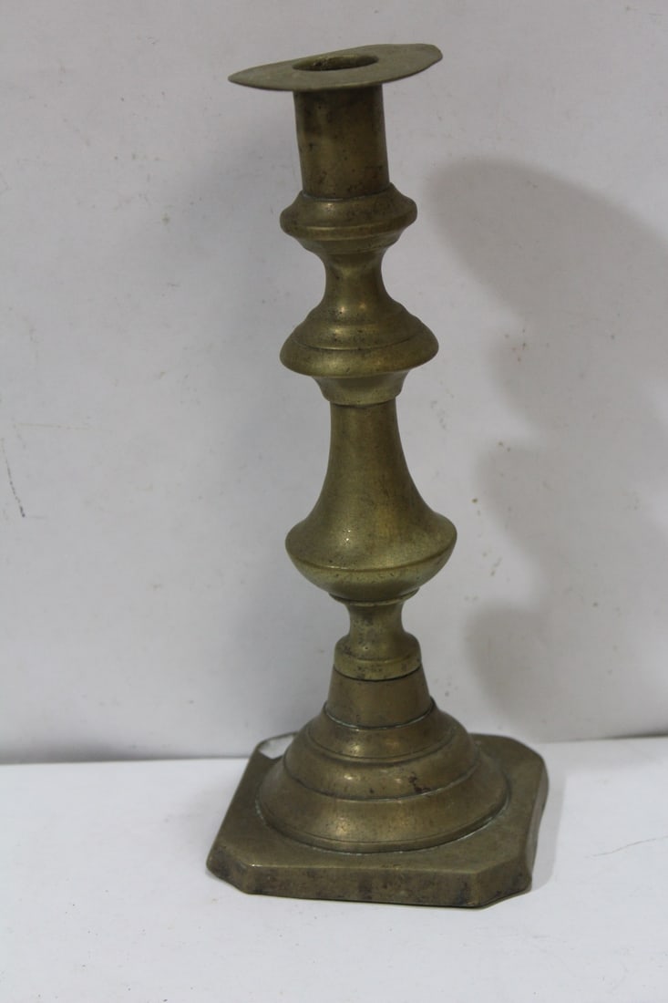A Vintage Brass Candleholder - 3