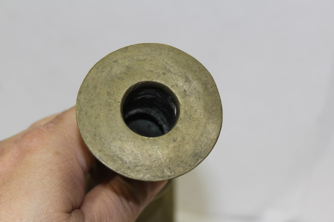 A Vintage Brass Candleholder - 4