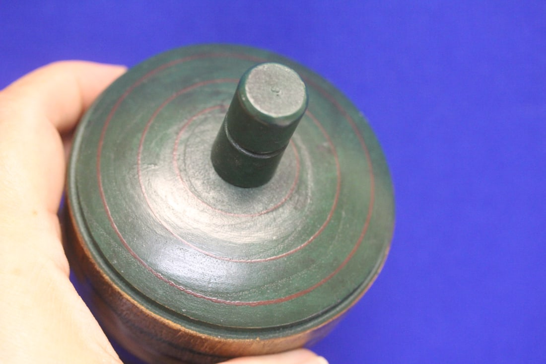 A Vintage Wooden Spinner - 4