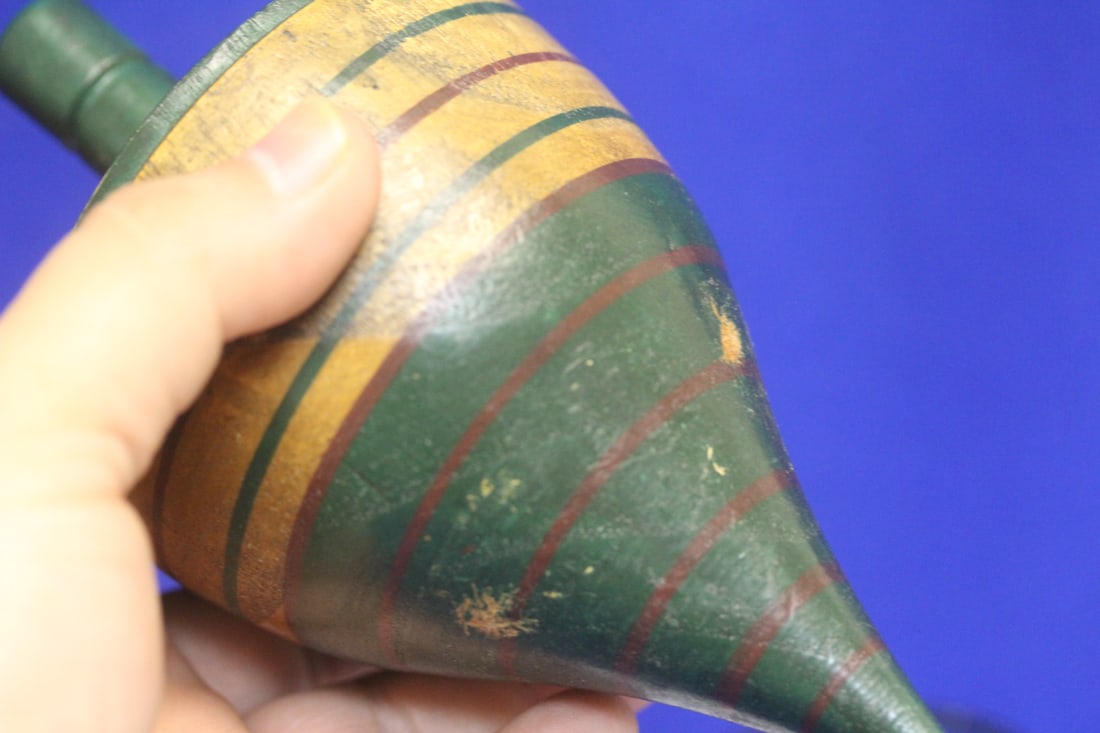 A Vintage Wooden Spinner - 5