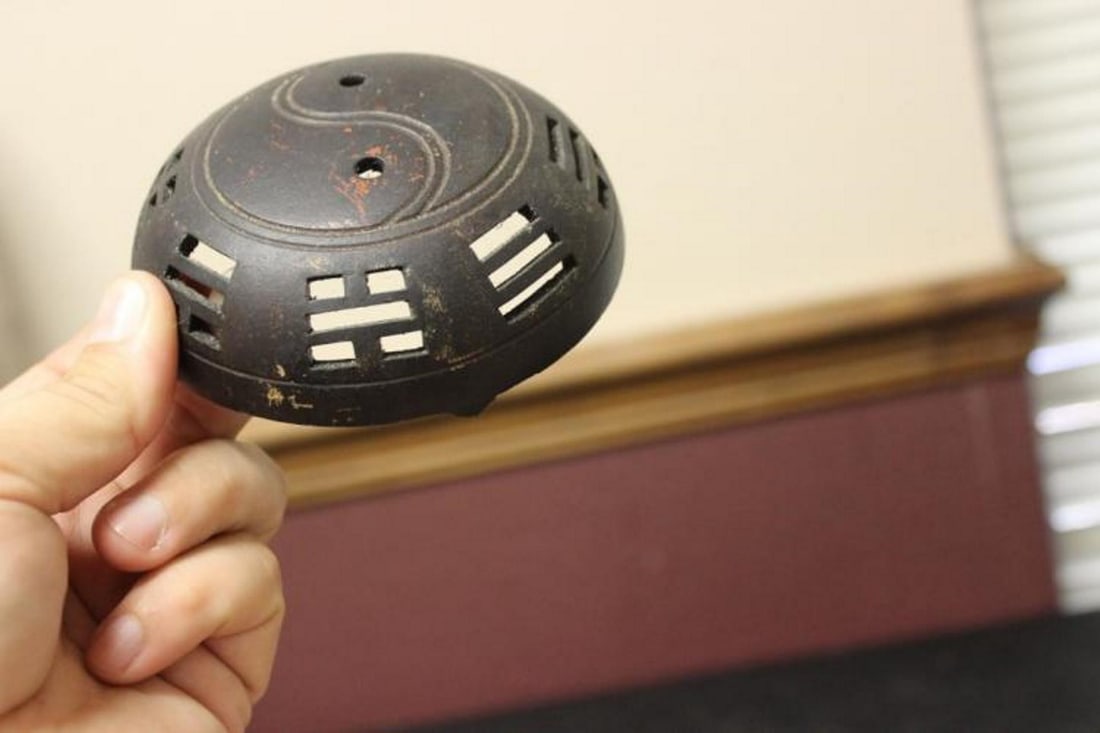 A Chinese Metal Incense Burner - 5