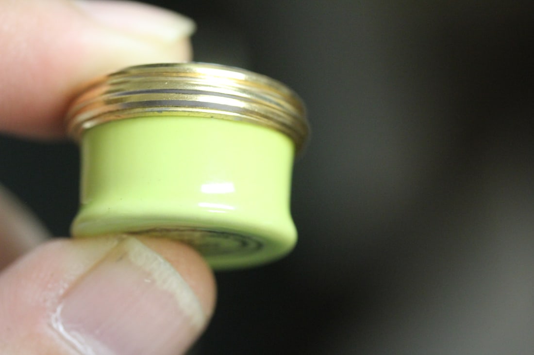 Halycon Small Enamel Trinket Box - 3