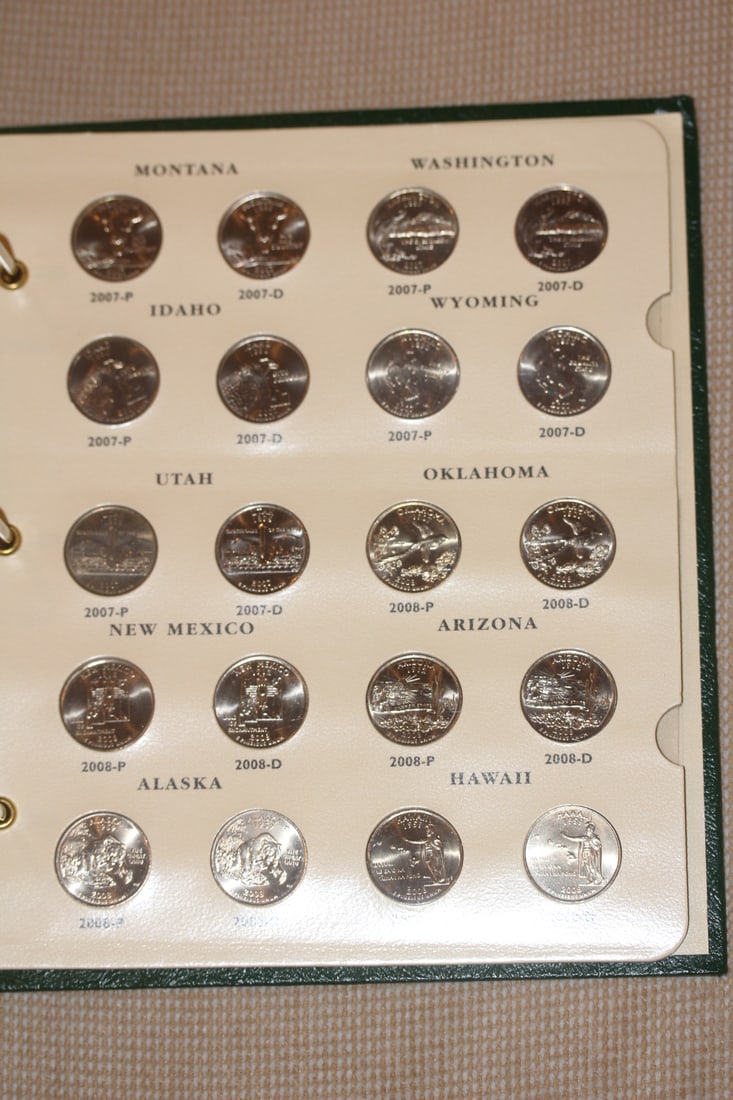 Fifty States Commemorative Quarters - 6